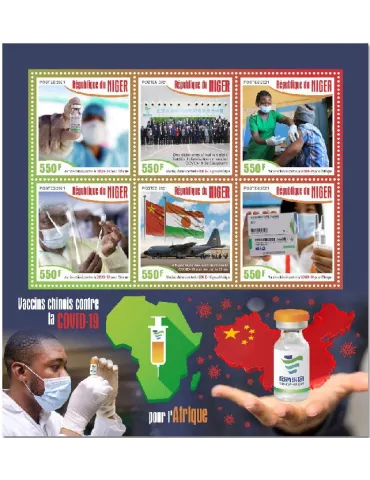 n° 6527/6532 - Timbre NIGER Poste