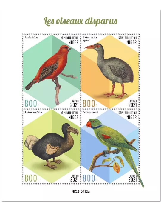 n° 6577/6580 - Timbre NIGER Poste