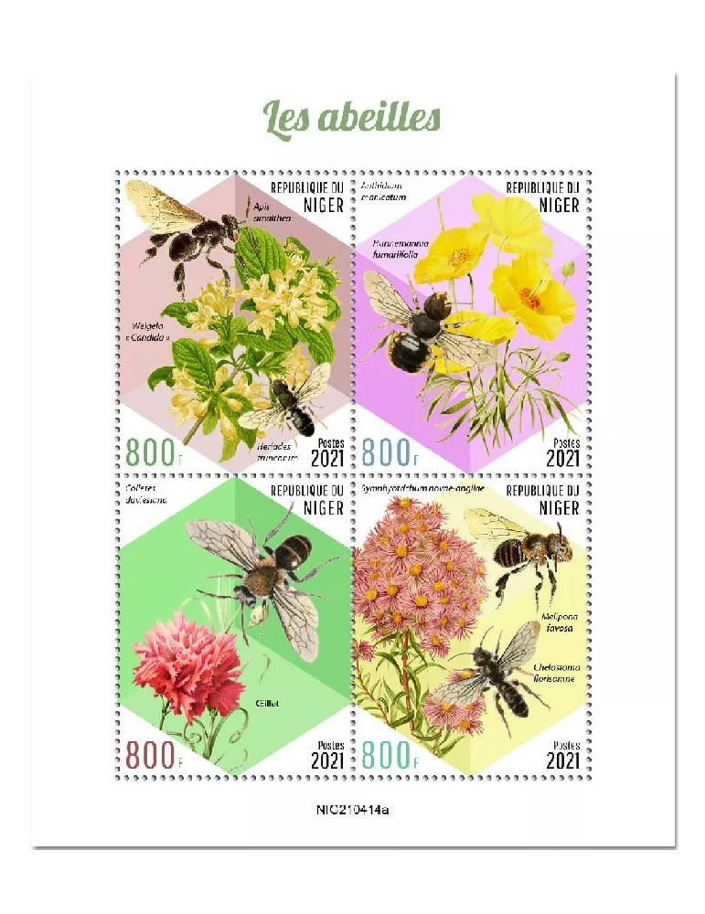 n° 6585/6588 - Timbre NIGER Poste