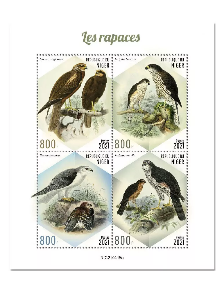 n° 6589/6592 - Timbre NIGER Poste