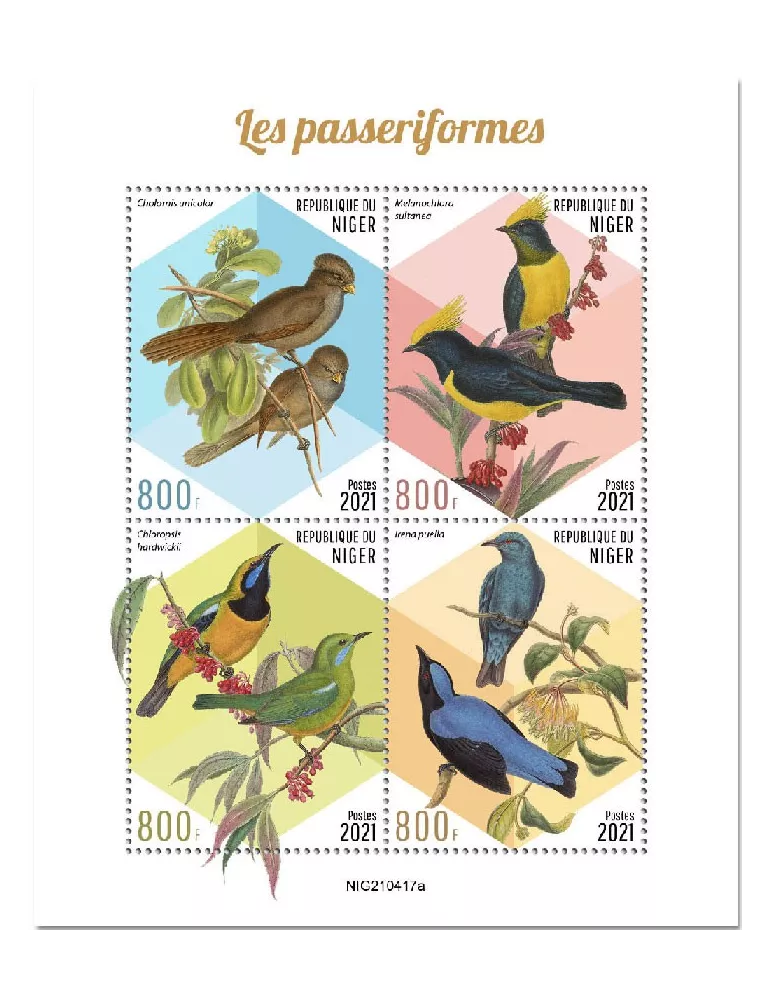 n° 6597/6600 - Timbre NIGER Poste