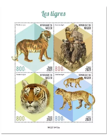 n° 6605/6608 - Timbre NIGER Poste