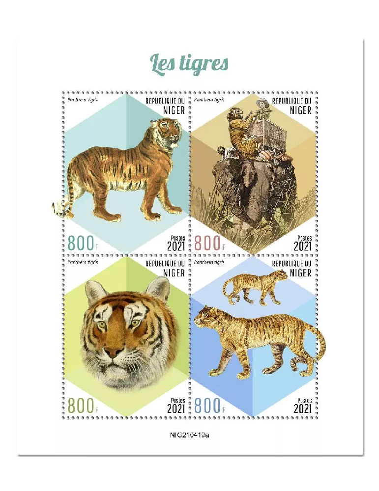 n° 6605/6608 - Timbre NIGER Poste