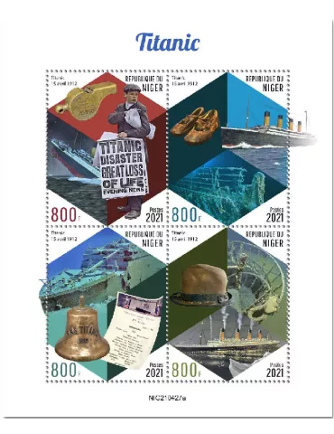 n° 6637/6640 - Timbre NIGER Poste