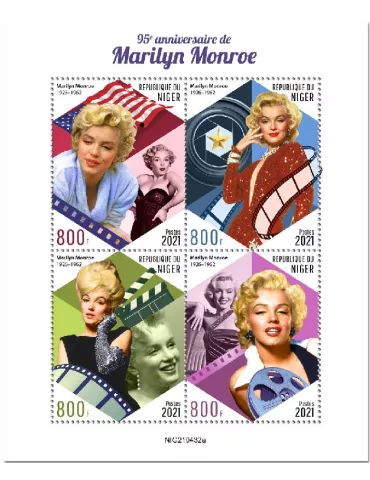 n° 6657/6660 - Timbre NIGER Poste