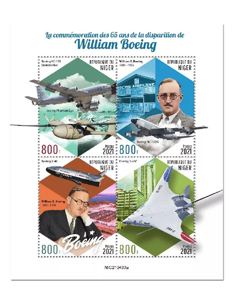 n° 6661/6664 - Timbre NIGER Poste