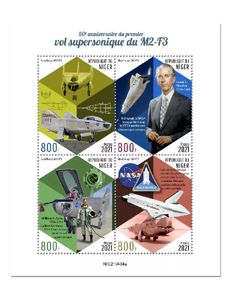 n° 6665/6668 - Timbre NIGER Poste