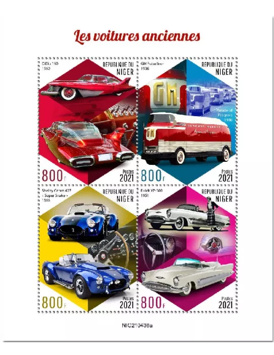 n° 6673/6676 - Timbre NIGER Poste