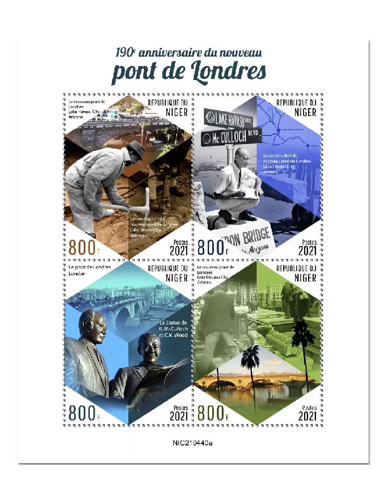 n° 6689/6692 - Timbre NIGER Poste