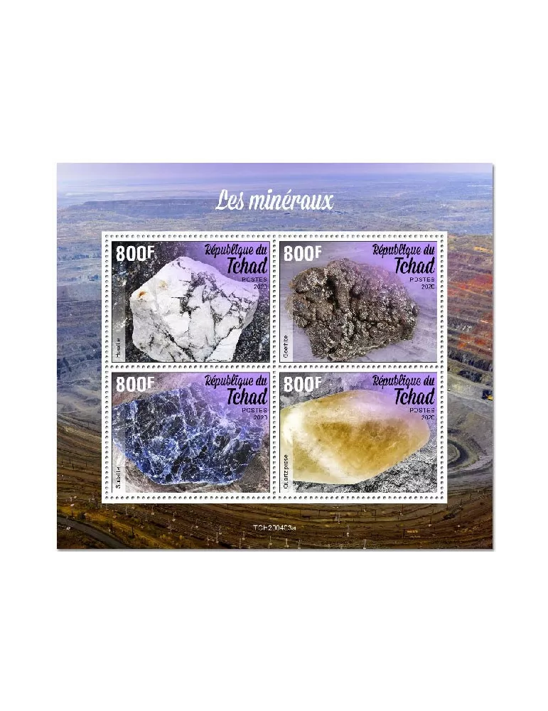 n° 2609/2612 - Timbre TCHAD Poste