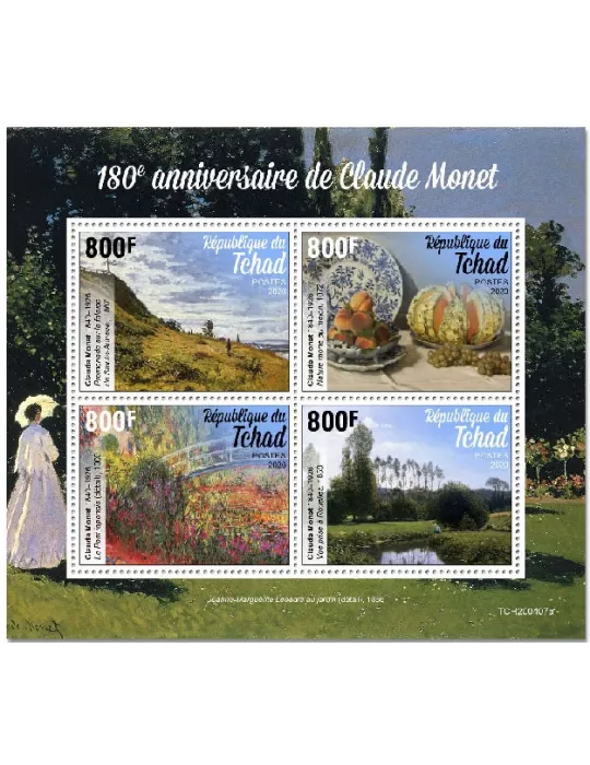 n° 2625/2628 - Timbre TCHAD Poste