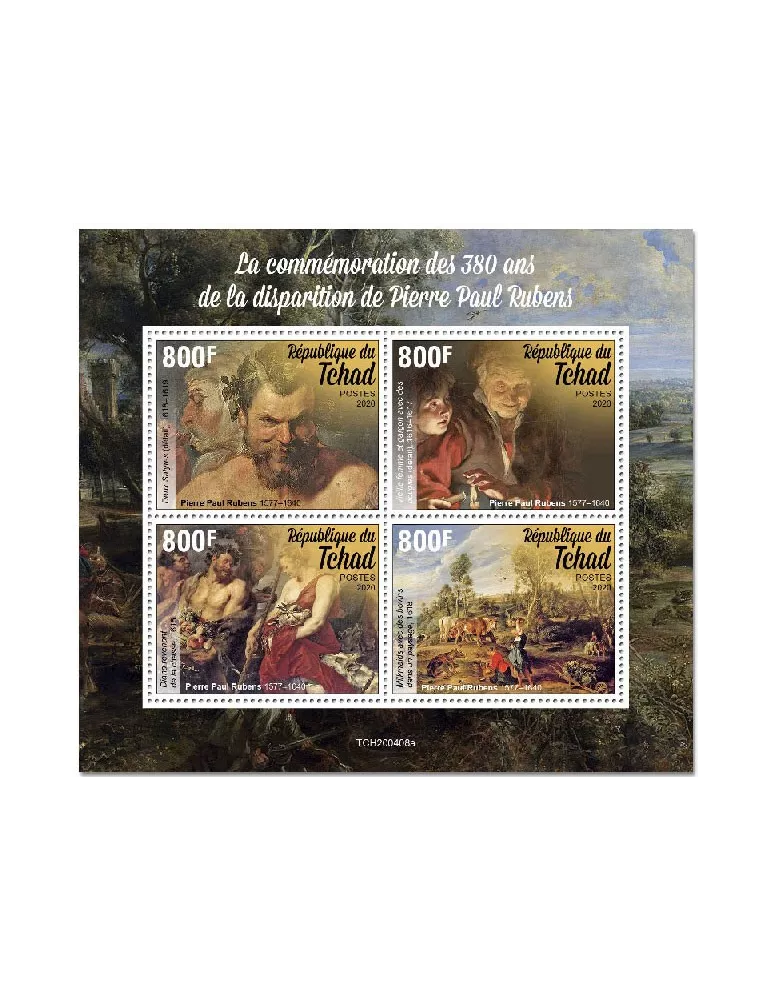 n° 2629/2632 - Timbre TCHAD Poste