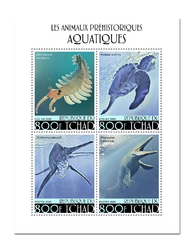 n° 2637/2640 - Timbre TCHAD Poste