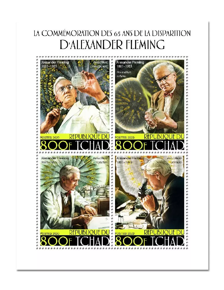 n° 2677/2680 - Timbre TCHAD Poste