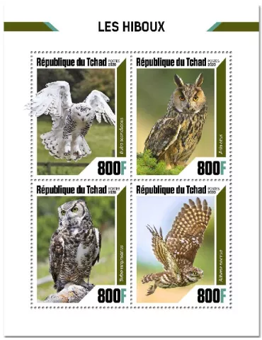 n° 2781/2784 - Timbre TCHAD Poste