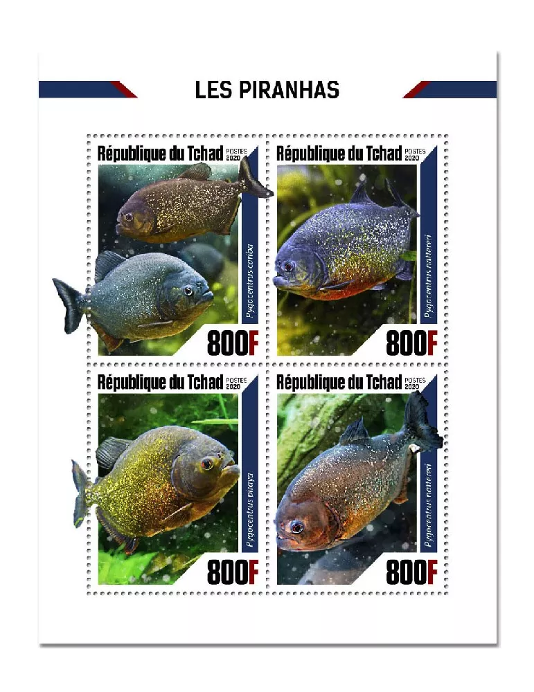n° 2793/2796 - Timbre TCHAD Poste