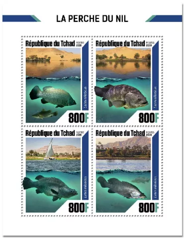 n° 2797/2800 - Timbre TCHAD Poste