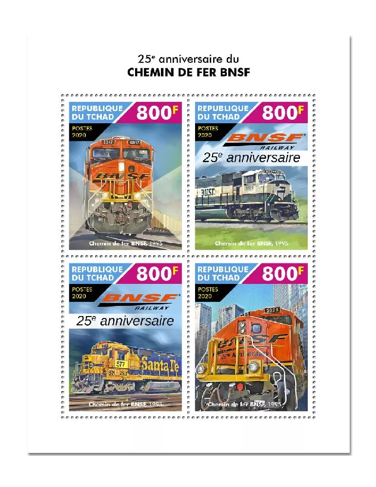 n° 2801/2804 - Timbre TCHAD Poste
