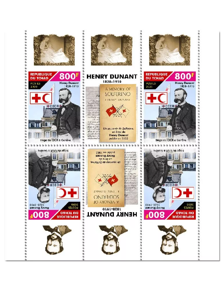 n° 2885/2892 - Timbre TCHAD Poste
