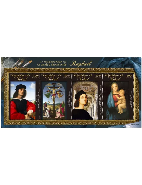 n° 2893/2896 - Timbre TCHAD Poste