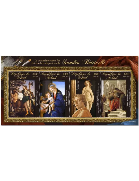 n° 2897/2900 - Timbre TCHAD Poste