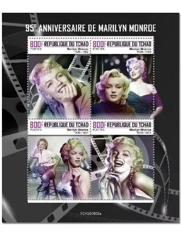 n° 3020/3023 - Timbre TCHAD Poste