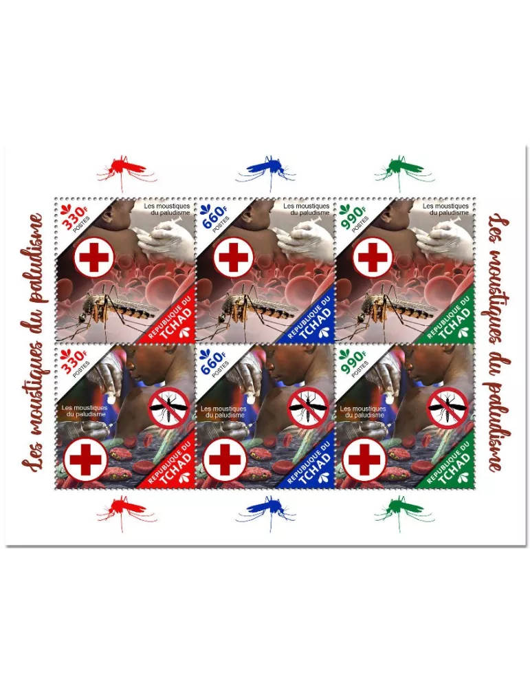 n° 3030/3035 - Timbre TCHAD Poste