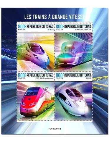 n° 3044/3047 - Timbre TCHAD Poste