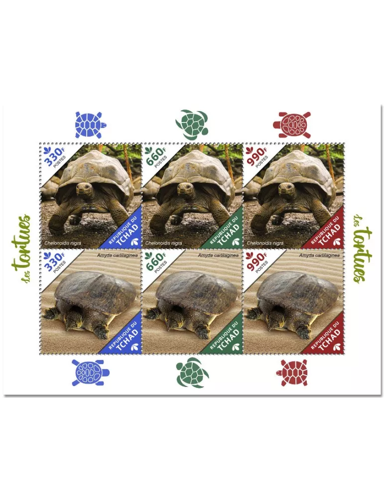 n° 3096/3101 - Timbre TCHAD Poste