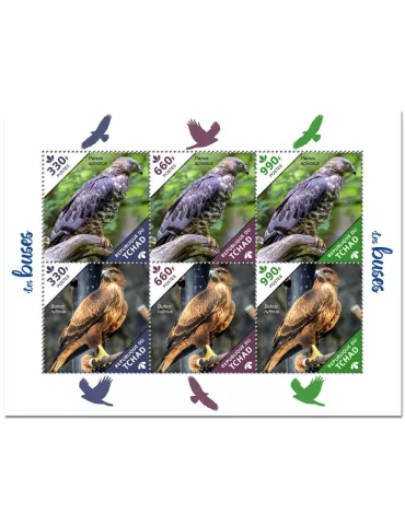 n° 3112/3117 - Timbre TCHAD Poste