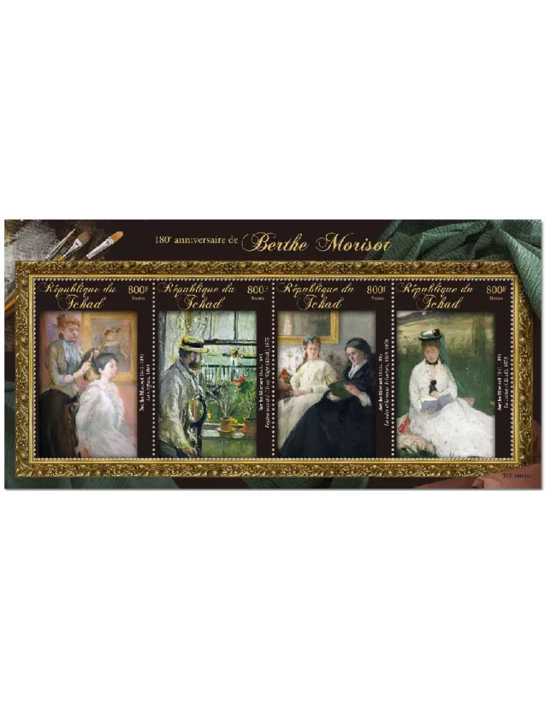 n° 3134/3137 - Timbre TCHAD Poste