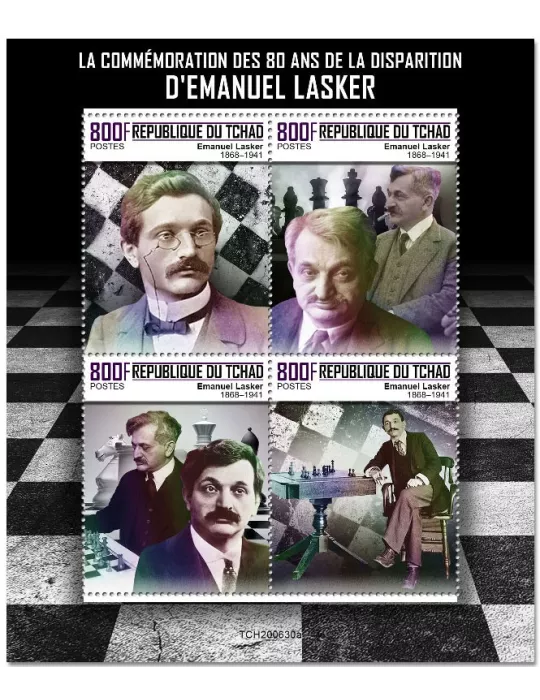 n° 3160/3163 - Timbre TCHAD Poste