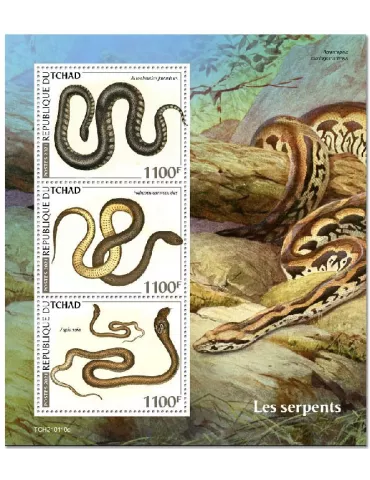 n° 3191/3193 - Timbre TCHAD Poste