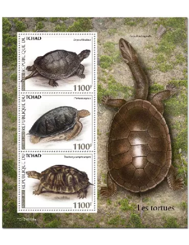 n° 3218/3220 - Timbre TCHAD Poste