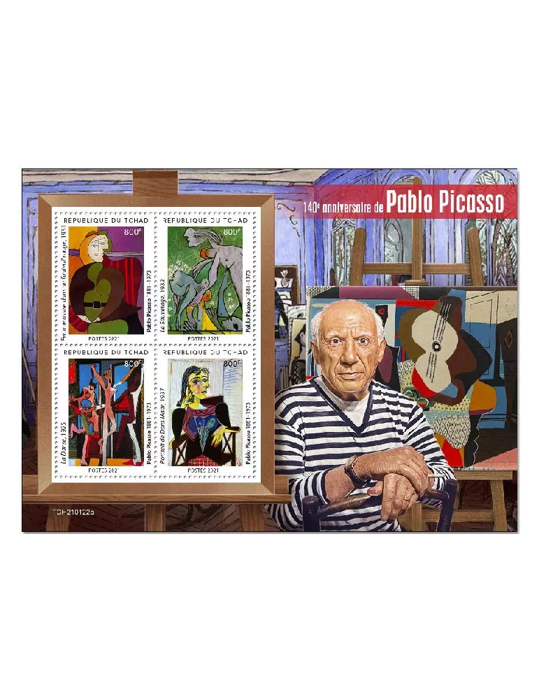 n° 3227/3230 - Timbre TCHAD Poste