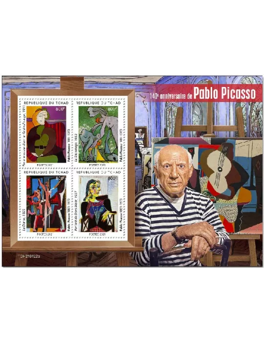 n° 3227/3230 - Timbre TCHAD Poste