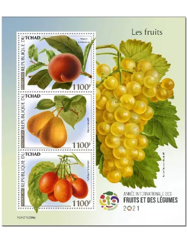 n° 3299/3301 - Timbre TCHAD Poste