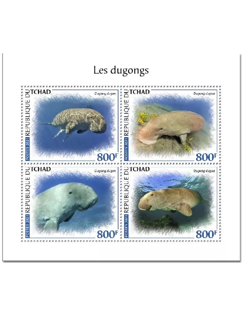 n° 3321/3324 - Timbre TCHAD Poste