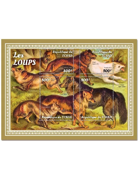 n° 3337/3340 - Timbre TCHAD Poste