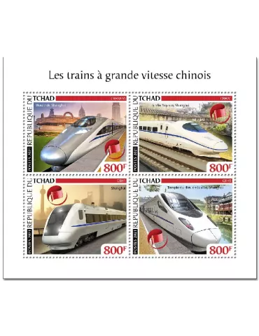 n° 3373/3376 - Timbre TCHAD Poste