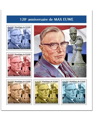 n° 3451/3455 - Timbre TCHAD Poste