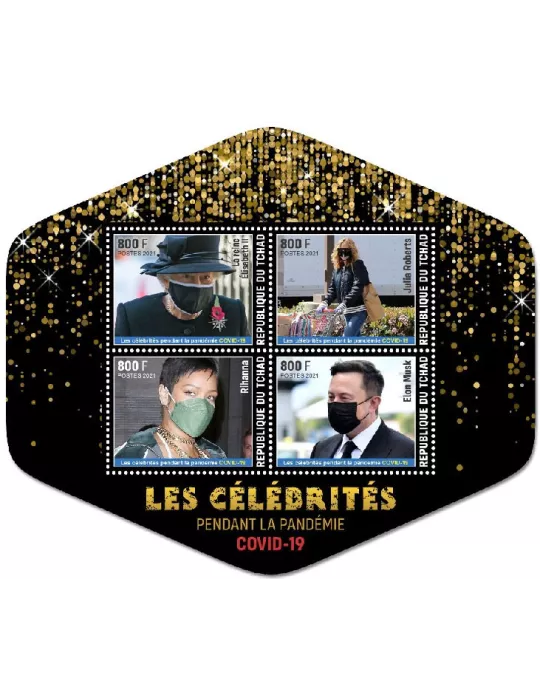 n° 3466/3469 - Timbre TCHAD Poste