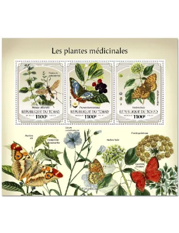 n° 3476/3478 - Timbre TCHAD Poste