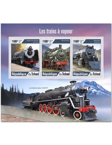 n° 3553/3555 - Timbre TCHAD Poste