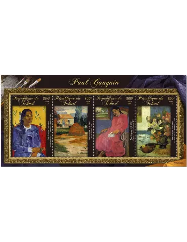 n° 3724/3727 - Timbre TCHAD Poste