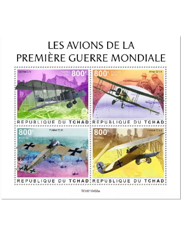 n° 3740/3743 - Timbre TCHAD Poste