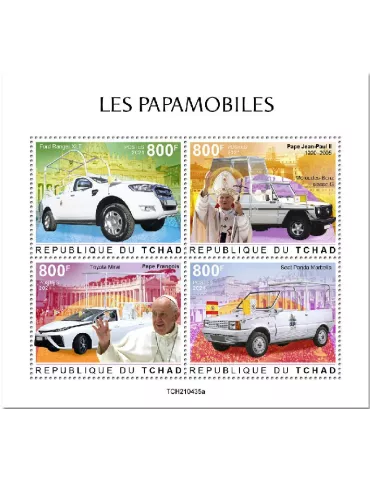 n° 3748/3751 - Timbre TCHAD Poste