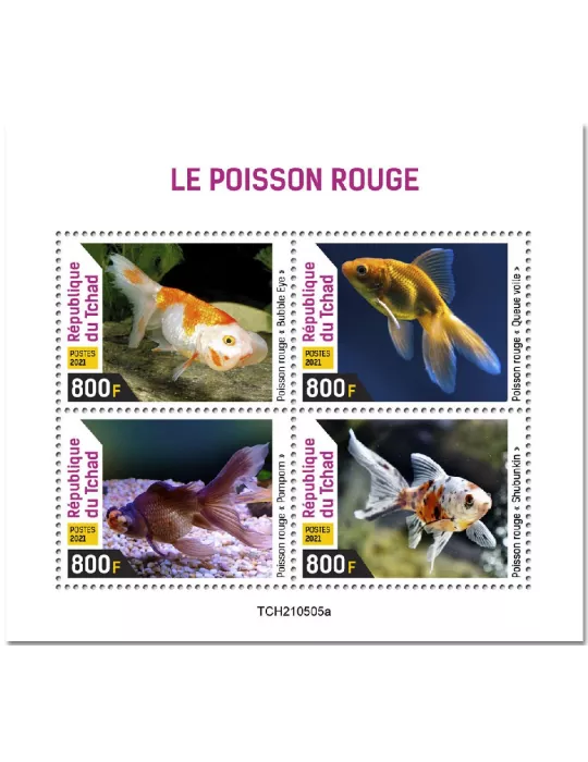 n° 3806/3809 - Timbre TCHAD Poste