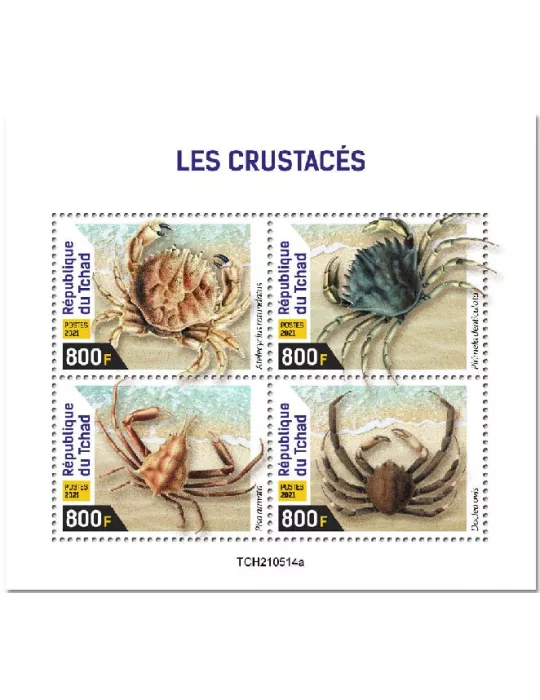 n° 3842/3845 - Timbre TCHAD Poste