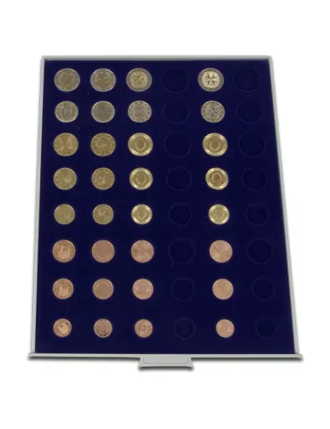 MEDAILLIER : 48 CASES RONDES ( SPECIAL EURO )